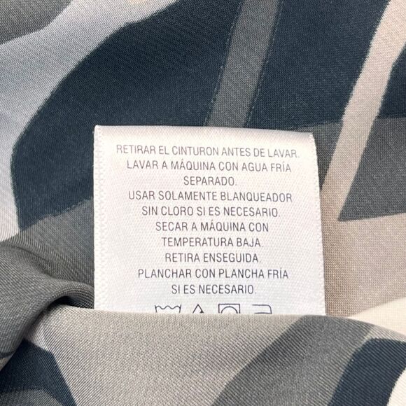 Apostrophe Top 24 Abstract Flowy Artsy Design Dolman Sleeve Boho Chic Blouse - Picture 10 of 10